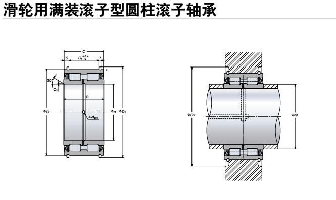滑輪專用軸承圖解
